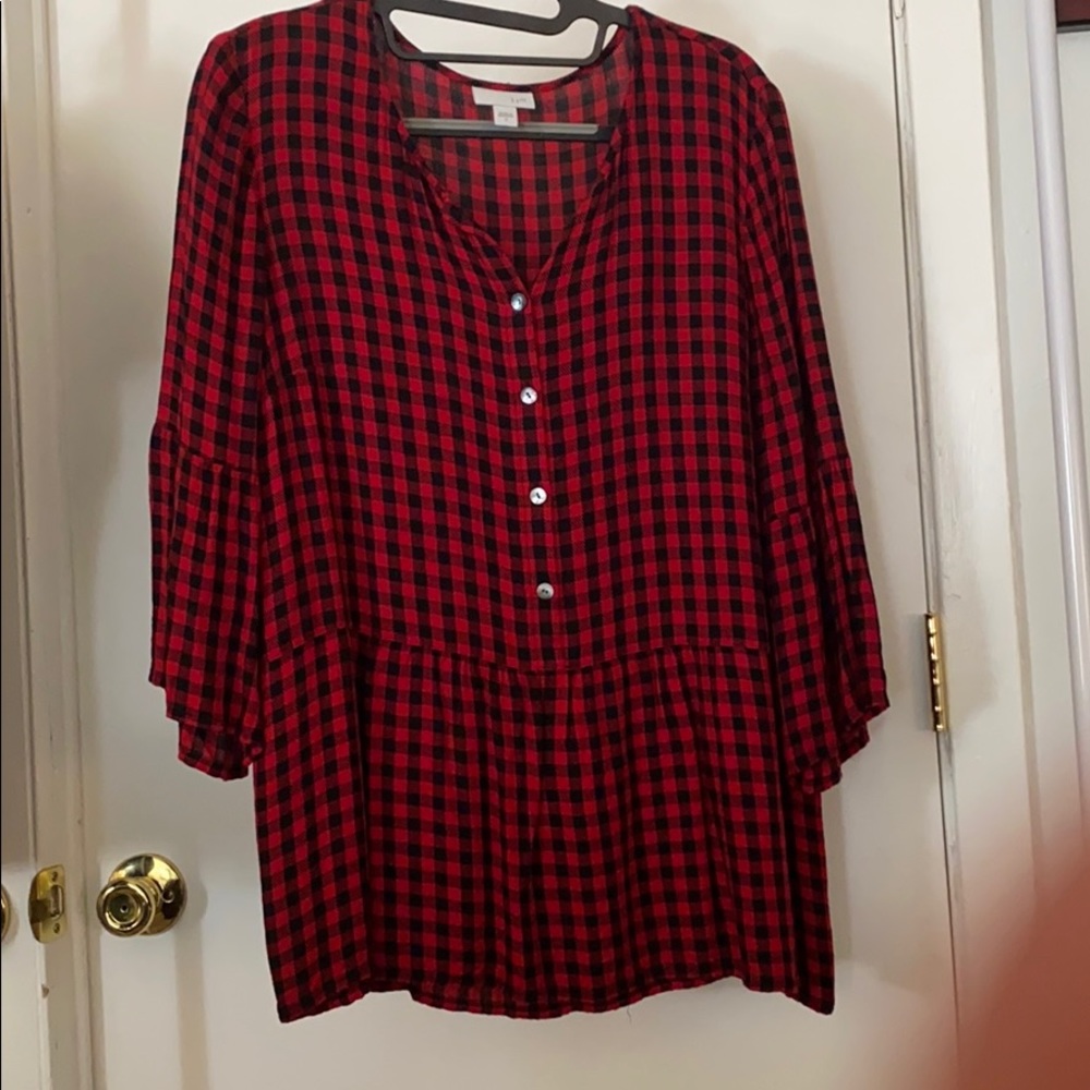 J. Jill flannel shirt